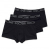 HOM Boxer Letter 3Pack Boxerlines Black