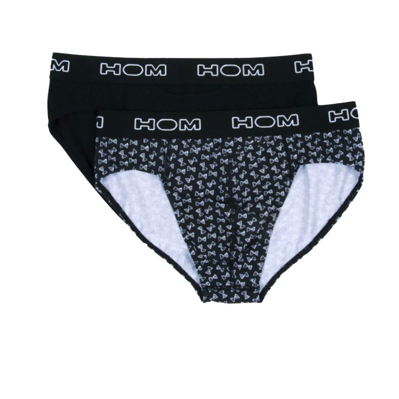 HOM Boxer Letter 3Pack Boxerlines Black, Navy, Grey