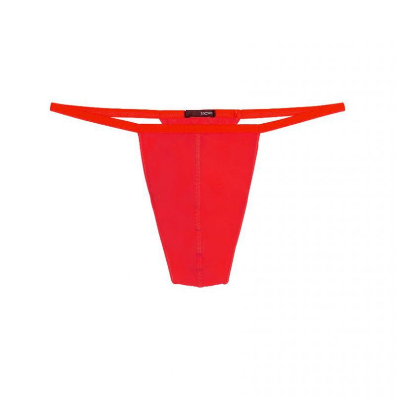 HOM Plume G-string Red