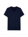 HOM V-Shirt Tencel Soft Navy